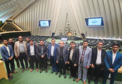 دیدار مدیران کانون های بسیج رسانه هرمزگان با مجمع نمایندگان هرمزگان
