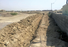 عملیات توسعه و نوسازی کامل شبکه توزیع آب روستاهای درپهن و رُپِگاه میناب پایان یافت: