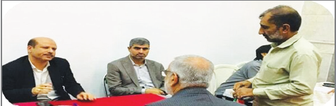 رسیدگی به مشکلات شهروندان درمیز ارتباطات مردمی راه وشهرسازی استان هرمزگان