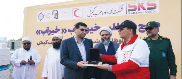 طرح ابتکاری «خیرآب» ،شیرینی کام روستاییان محروم قشم با طعم خیرات آب