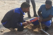 روستای چا کرتو فین به شبکه آبرسانی متصل شد