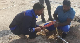 روستای چا کرتو فین به شبکه آبرسانی متصل شد