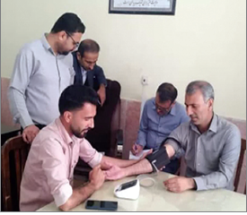 ۲۱ مورد مشکوک فشارخونی و دیابتی در پویش ملی سلامت در شهرستان سیریک شناسایی شد