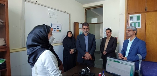 بازدید رئیس دانشگاه علوم پزشکی هرمزگان از بندرچارک