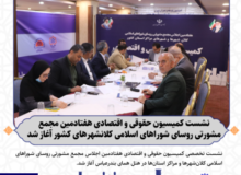 نشست کمیسیون حقوقی و اقتصادی هفتادمین مجمع مشورتی روسای شوراهای اسلامی کلانشهرهای کشور برگزارشد