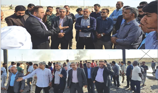 نجات بالغ بر۵۰ شناور صیادی از حریق در بندر صیادی صلخ