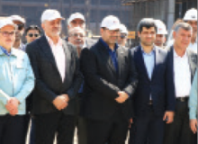 بازدید هیات مدیره انجمن تولیدکنندگان فولاد از فولاد هرمزگان