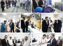 عیادت مدیرعامل شرکت نفت ستاره خلیج فارس از بیماران همزمان با سال نو