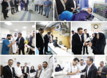 عیادت مدیرعامل شرکت نفت ستاره خلیج فارس از بیماران همزمان با سال نو