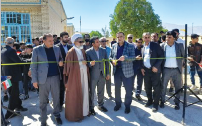 ۲ باب مدرسه و ۲ زمین چمن مصنوعی با اعتبار ۱۴۰ میلیارد ریال در شهرستان بستک افتتاح شد