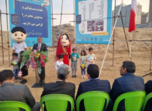 کلنگ زنی پارک « دادا و کاکا »