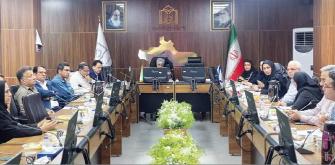 جلسه کمیته دانشگاهی مراقبت و درمان برنامه آئدس مهاجم